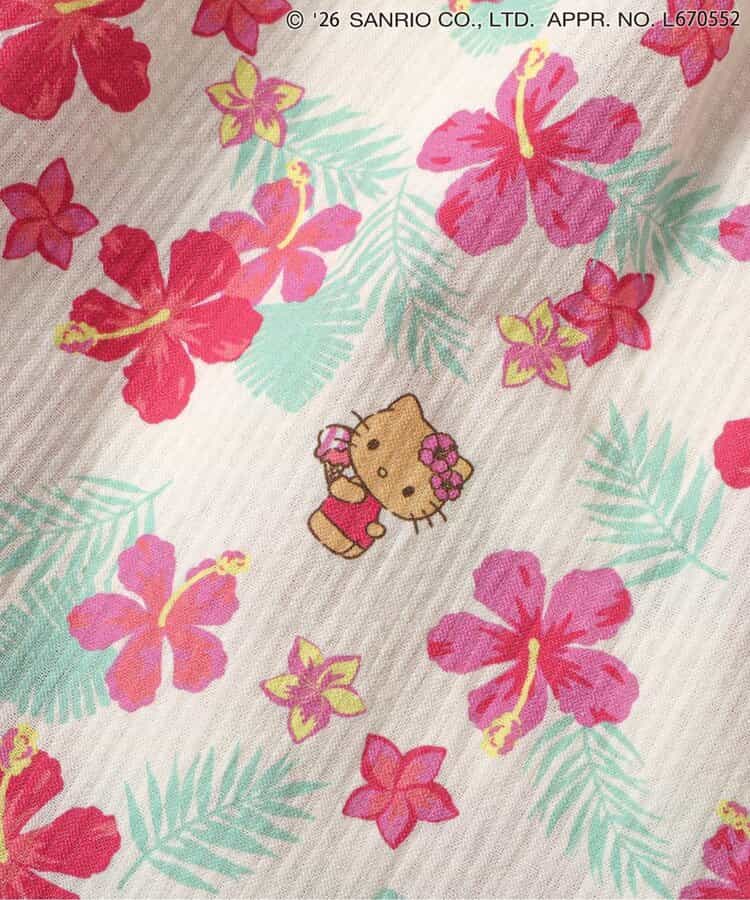 日本童裝 apres les cours x Sanrio 熱帶風情露肩連身裙 80-140cm 女童款 夏季 DRESSES