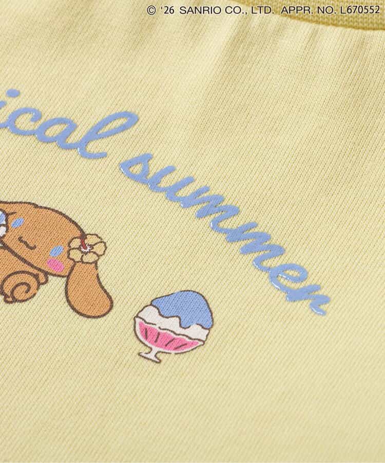 日本童裝 apres les cours x Sanrio 熱帶風情露肩連身裙 80-140cm 女童款 夏季 DRESSES