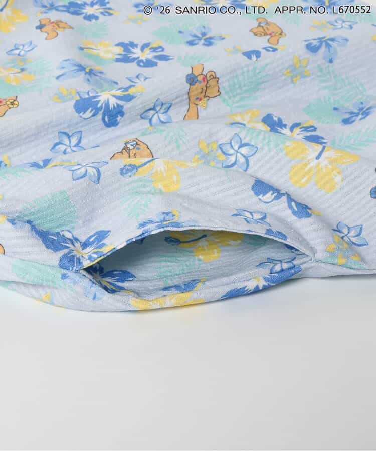 日本童裝 apres les cours x Sanrio 熱帶風情露肩連身裙 80-140cm 女童款 夏季 DRESSES