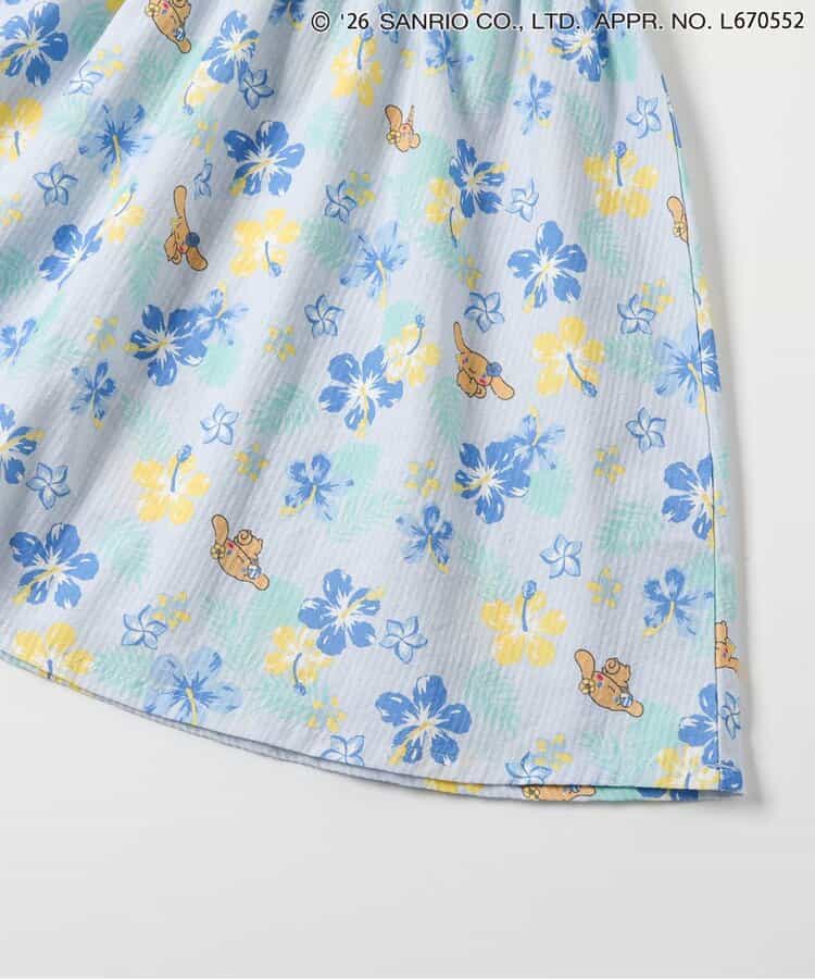 日本童裝 apres les cours x Sanrio 熱帶風情露肩連身裙 80-140cm 女童款 夏季 DRESSES