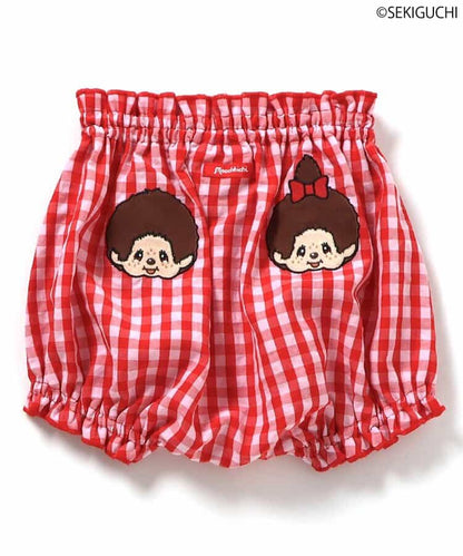 日本童裝 apres les cours x monchhichi 燈籠褲 70-80cm 男童款/女童款 初生嬰兒 夏季 PANTS