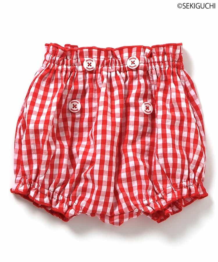 日本童裝 apres les cours x monchhichi 燈籠褲 70-80cm 男童款/女童款 初生嬰兒 夏季 PANTS