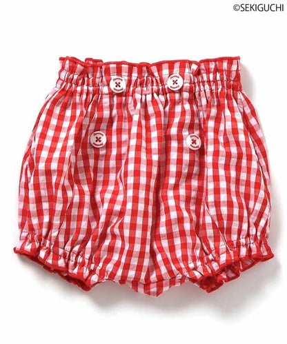 日本童裝 apres les cours x monchhichi 燈籠褲 70-80cm 男童款/女童款 初生嬰兒 夏季 PANTS