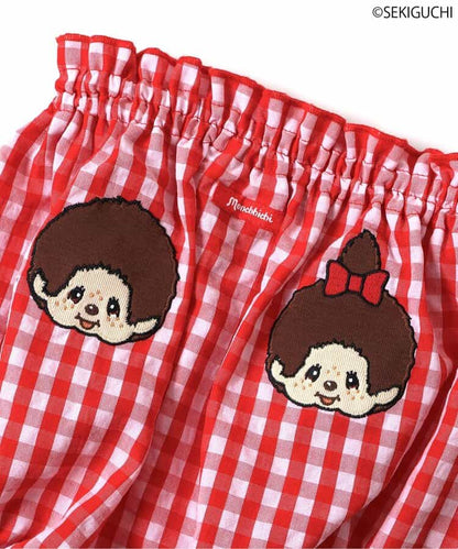 日本童裝 apres les cours x monchhichi 燈籠褲 70-80cm 男童款/女童款 初生嬰兒 夏季 PANTS