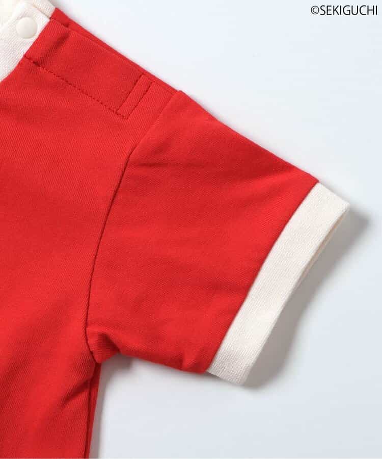 日本童裝 apres les cours x monchhichi 印花連衣 70-80cm 男童款/女童款 初生嬰兒 夏季 Jumpsuit