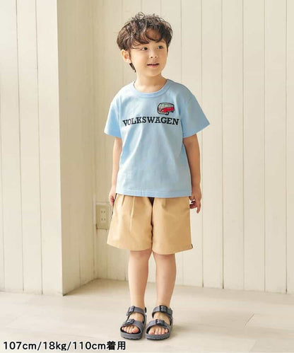 日本童裝 apres les cours x tiny bear 印花上衣 80-130cm 男童款 夏季 TOPS