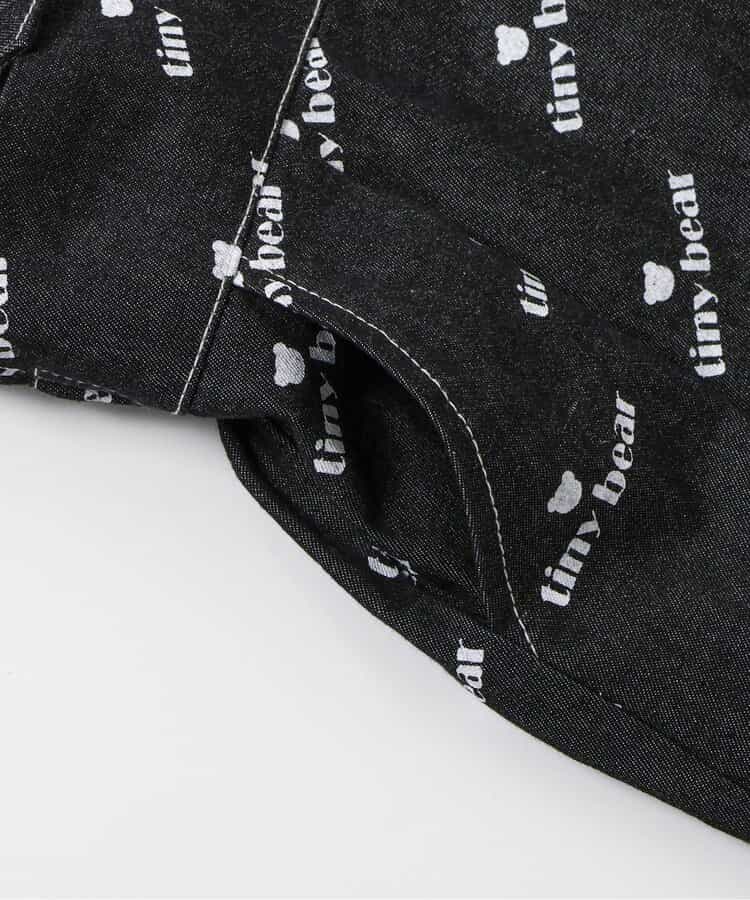 日本童裝 apres les cours x tiny bear 可拆吊帶牛仔褲 80-120cm 男童款 夏季 Jumpsuit PANTS