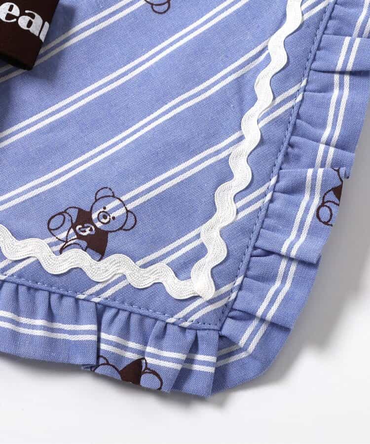 日本童裝 apres les cours x tiny bear 水手領泡泡連身裙 80-120cm 女童款 夏季 DRESSES