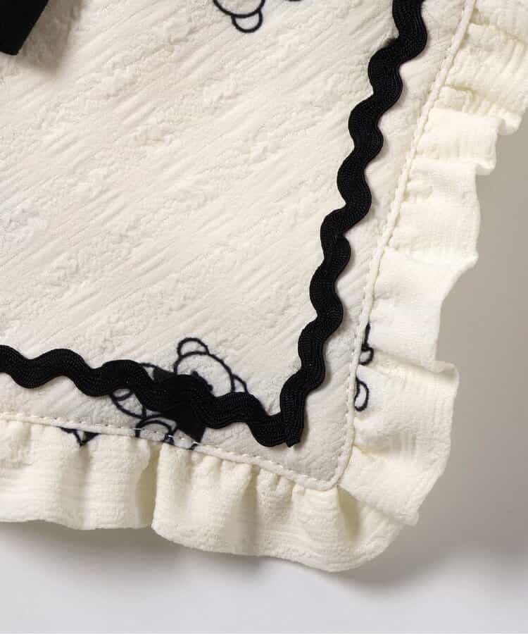 日本童裝 apres les cours x tiny bear 水手領泡泡連身裙 80-120cm 女童款 夏季 DRESSES