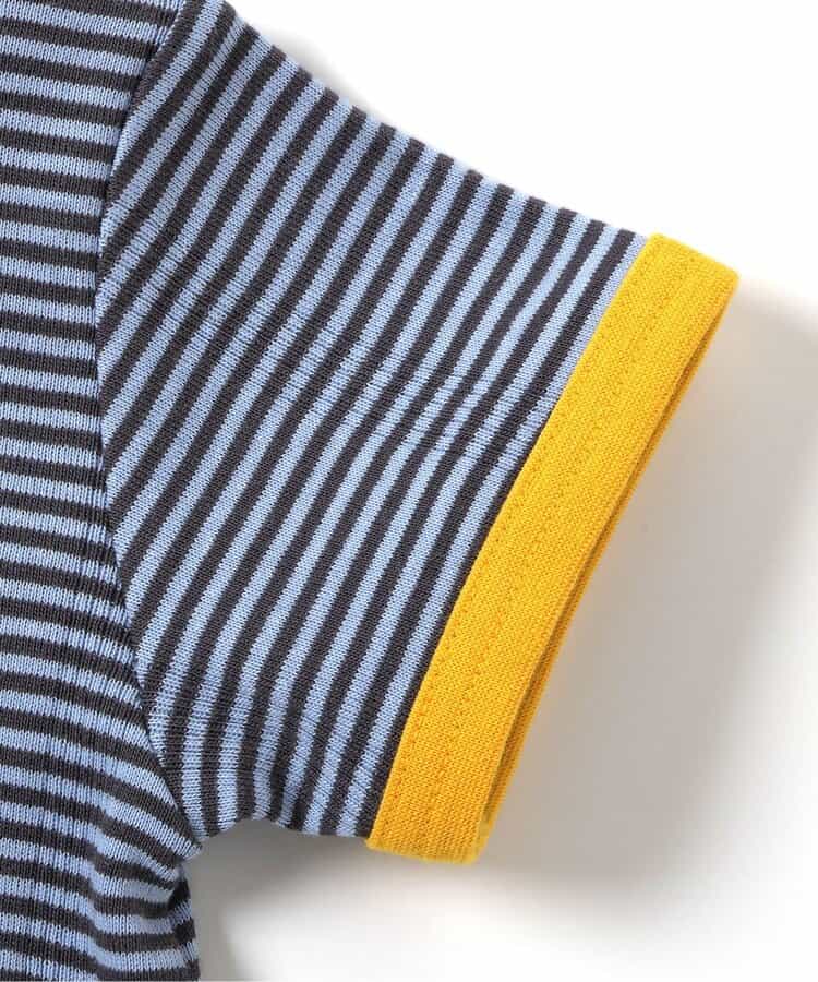 日本童裝 apres les cours x tiny bear 刺繡間條上衣 80-120cm 男童款/女童款 夏季 TOPS