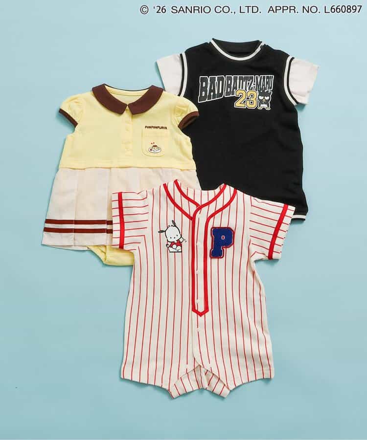 日本童裝 BREEZE x Sanrio 連衣 70-90cm 男童款/女童款 初生嬰兒 夏季 Jumpsuit