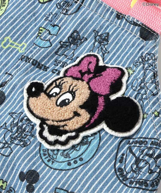 日本童裝 BREEZE x Disney 印花背帶裙 80-120 女童款 夏季 DRESSES