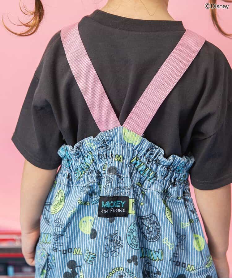 日本童裝 BREEZE x Disney 印花背帶裙 80-120 女童款 夏季 DRESSES