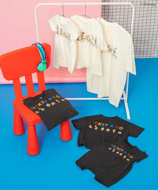 日本童裝 BREEZE x Disney 印花上衣 M-L 大人款 夏季 TOPS