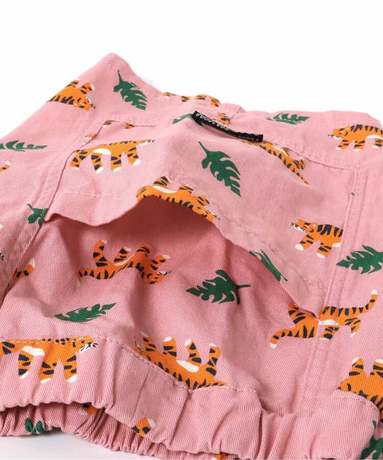 日本童裝 BREEZE x 旭山動物園応援商品 動物紋側袋褲 80-140cm 男童款 夏季 PANTS