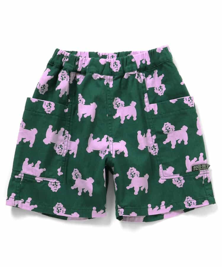 日本童裝 BREEZE x 旭山動物園応援商品 動物紋側袋褲 80-140cm 男童款 夏季 PANTS