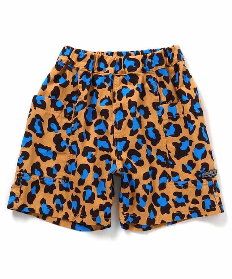 日本童裝 BREEZE x 旭山動物園応援商品 動物紋側袋褲 80-140cm 男童款 夏季 PANTS
