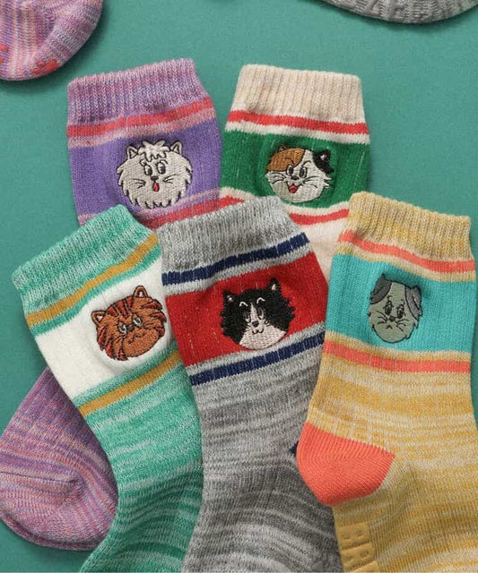 日本直送 BREEZE x BREEZY CATS 襪一對 13-21cm 襪系列