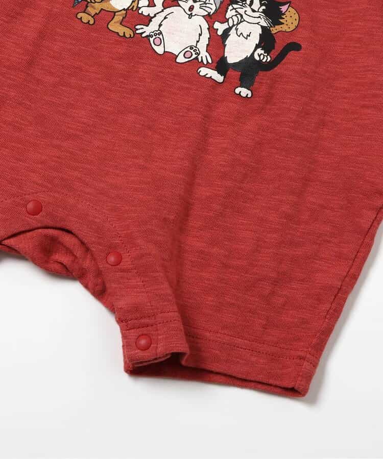 日本童裝 BREEZE x BREEZY CATS 連衣 70-80cm 男童款 初生嬰兒 夏季 Jumpsuit