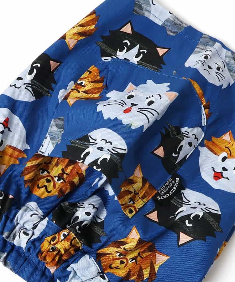 日本童裝 BREEZE x BREEZY CATS 全印花短褲 80-140cm 男童款 夏季 PANTS
