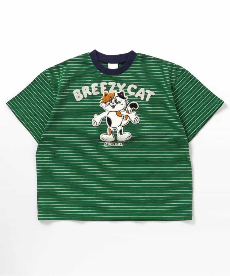 日本童裝 BREEZE x BREEZY CATS 間條上衣 80-140cm 男童款/女童款 夏季 TOPS
