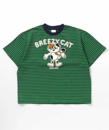 日本童裝 BREEZE x BREEZY CATS 間條上衣 80-140cm 男童款/女童款 夏季 TOPS