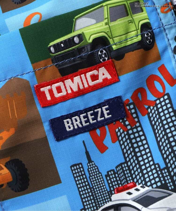 日本童裝 BREEZE x TOMICA 水陸兩用 防水系列 防UV 沙灘泳褲 80-130cm 男童款 PANTS 夏季 夏日玩水泳衣特輯
