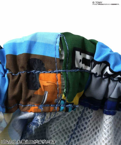 日本童裝 BREEZE x TOMICA 水陸兩用 防水系列 防UV 沙灘泳褲 80-130cm 男童款 PANTS 夏季 夏日玩水泳衣特輯