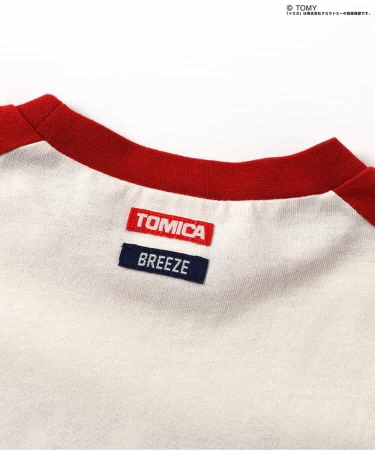 日本童裝 BREEZE x TOMICA 印花上衣 80-130cm 男童款 夏季 TOPS