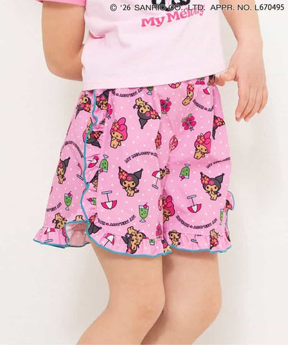 日本童裝 BREEZE x Sanrio 水陸兩用 防水系列 防UV 沙灘泳褲 90-140cm 女童款 PANTS 夏季 夏日玩水泳衣特輯