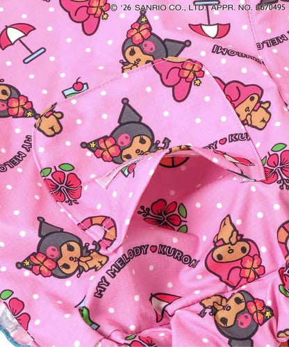 日本童裝 BREEZE x Sanrio 水陸兩用 防水系列 防UV 沙灘泳褲 90-140cm 女童款 PANTS 夏季 夏日玩水泳衣特輯