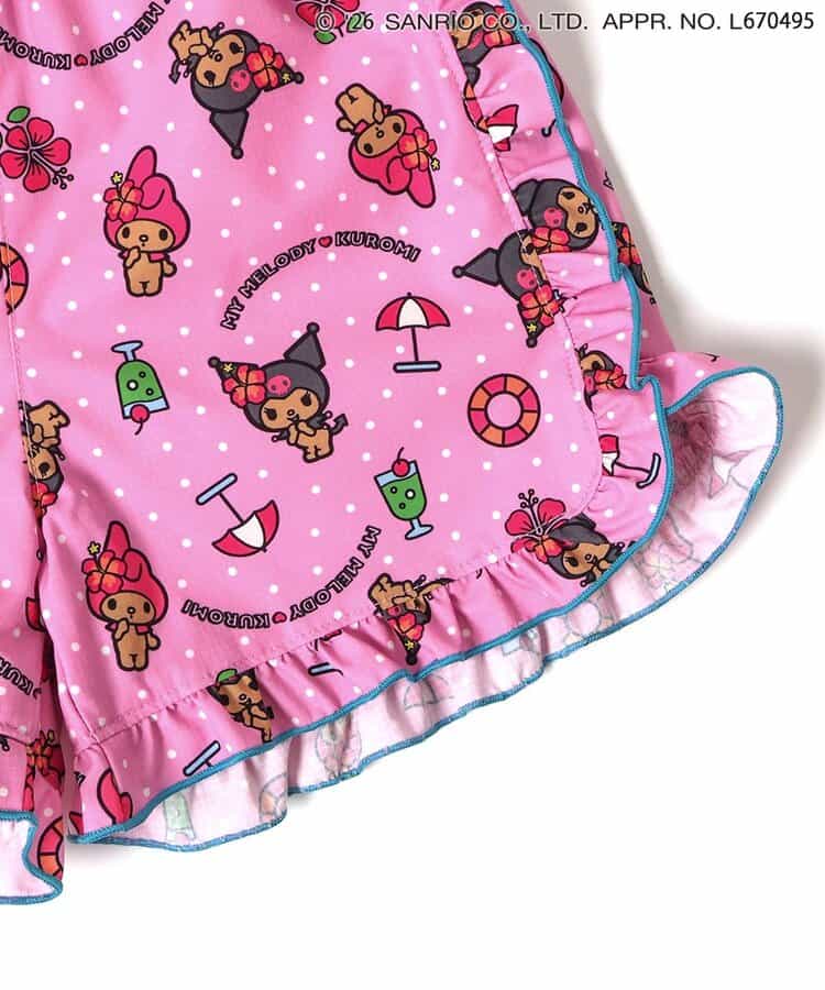 日本童裝 BREEZE x Sanrio 水陸兩用 防水系列 防UV 沙灘泳褲 90-140cm 女童款 PANTS 夏季 夏日玩水泳衣特輯