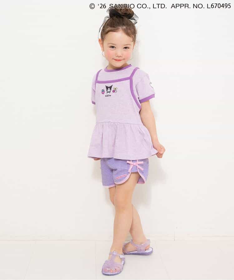 日本童裝 BREEZE x Sanrio 心心口袋短褲 90-140cm 女童款 夏季 PANTS