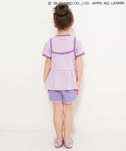 日本童裝 BREEZE x Sanrio 心心口袋短褲 90-140cm 女童款 夏季 PANTS