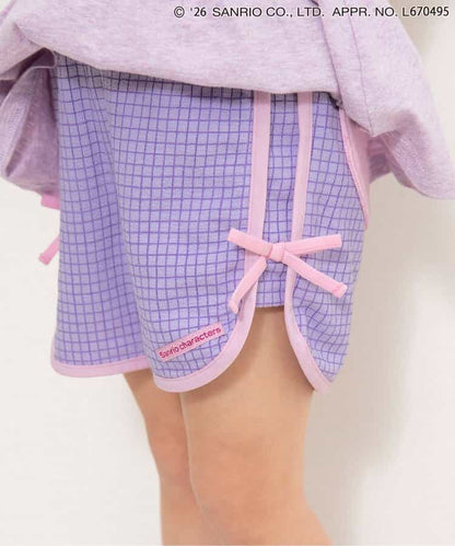 日本童裝 BREEZE x Sanrio 心心口袋短褲 90-140cm 女童款 夏季 PANTS