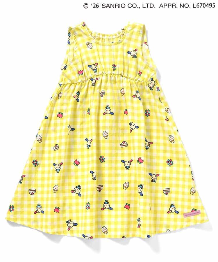 日本童裝 BREEZE x Sanrio 印花背心連身裙 90-130cm 女童款 夏季 DRESSES