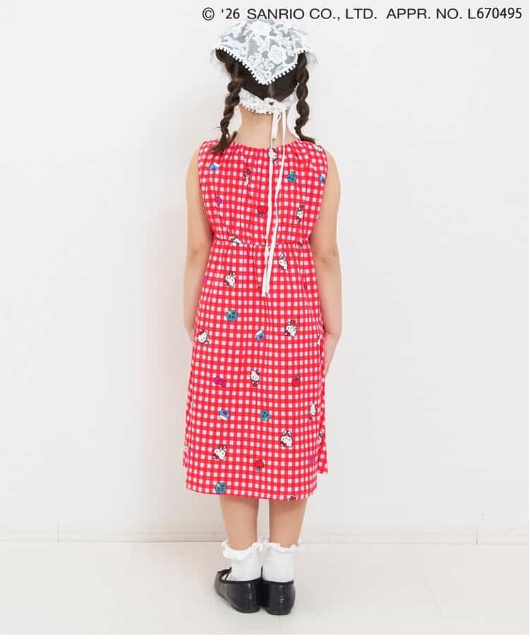 日本童裝 BREEZE x Sanrio 印花背心連身裙 90-130cm 女童款 夏季 DRESSES