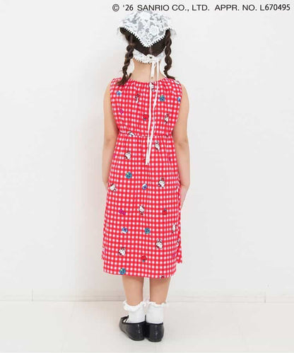 日本童裝 BREEZE x Sanrio 印花背心連身裙 90-130cm 女童款 夏季 DRESSES