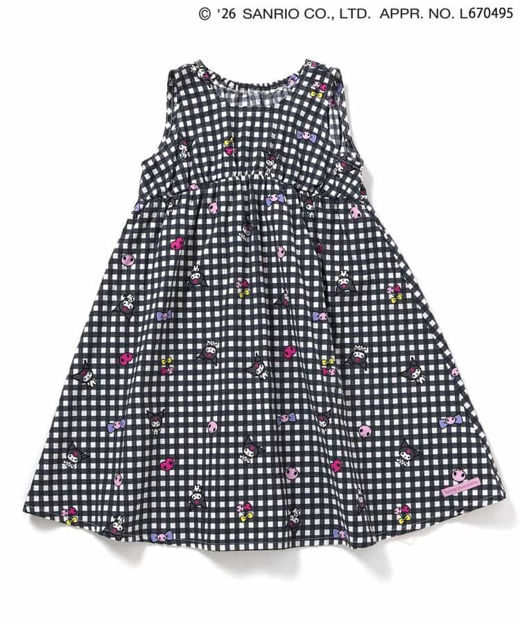 日本童裝 BREEZE x Sanrio 印花背心連身裙 90-130cm 女童款 夏季 DRESSES