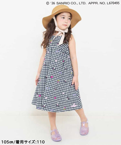 日本童裝 BREEZE x Sanrio 印花背心連身裙 90-130cm 女童款 夏季 DRESSES