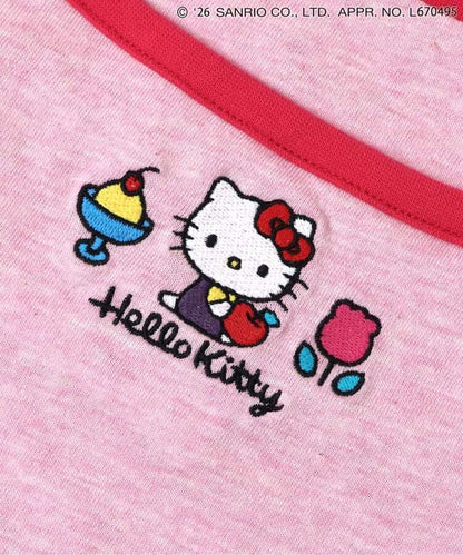 日本童裝 BREEZE x Sanrio 假兩件上衣 90-140cm 女童款 夏季 TOPS