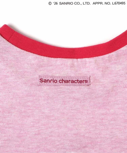 日本童裝 BREEZE x Sanrio 假兩件上衣 90-140cm 女童款 夏季 TOPS