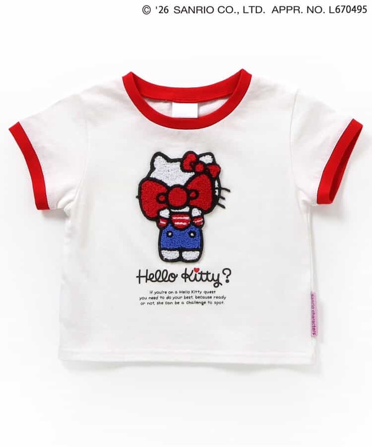 日本童裝 BREEZE x Sanrio 貼布上衣 90-140cm 女童款 夏季 TOPS