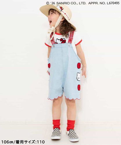 日本童裝 BREEZE x Sanrio 貼布上衣 90-140cm 女童款 夏季 TOPS