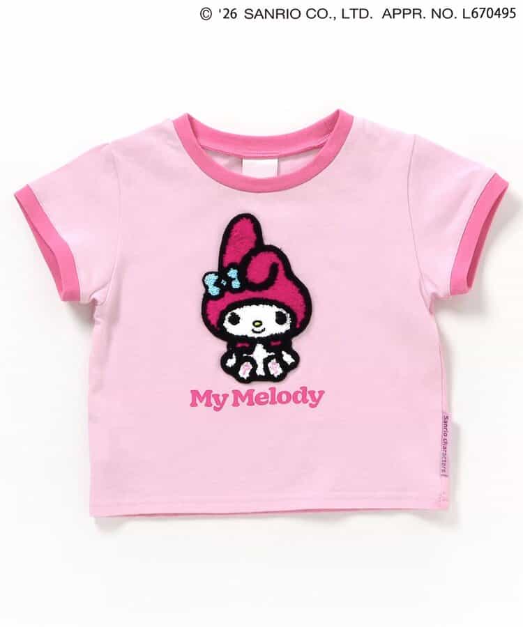 日本童裝 BREEZE x Sanrio 貼布上衣 90-140cm 女童款 夏季 TOPS