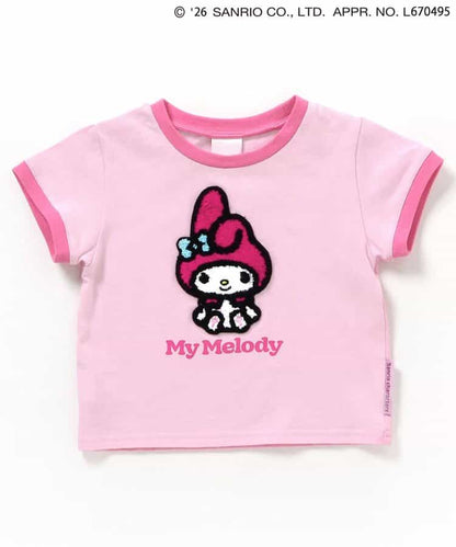 日本童裝 BREEZE x Sanrio 貼布上衣 90-140cm 女童款 夏季 TOPS