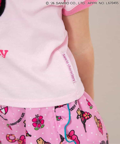 日本童裝 BREEZE x Sanrio 貼布上衣 90-140cm 女童款 夏季 TOPS