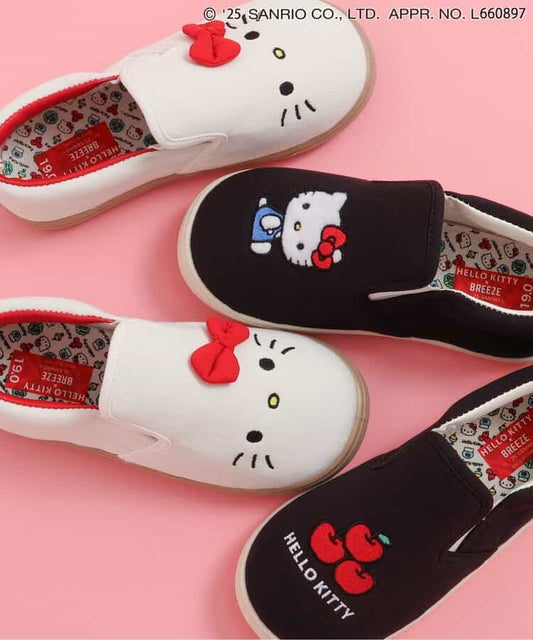 日本童裝 BREEZE x Sanrio 帆布鞋 14-19cm 鞋系列 其他品牌