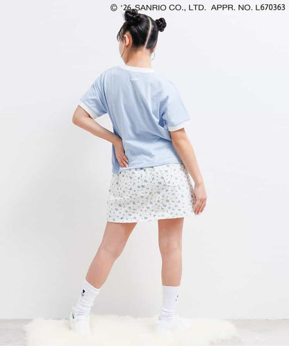 日本童裝 algy x Sanrio Hello Kitty 印花上衣 130-160cm 女童款 夏季  TOPS  其他品牌童裝