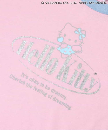 日本童裝 algy x Sanrio Hello Kitty 印花上衣 130-160cm 女童款 夏季  TOPS  其他品牌童裝